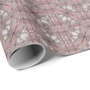 Regalo Papel de envolvimiento ornamental rosado