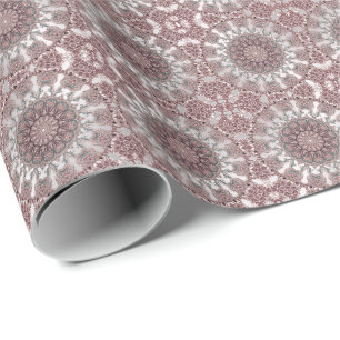 Regalo Papel de envolvimiento ornamental rosado
