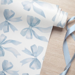 Regalo Papel de envolvimiento para bebé azul