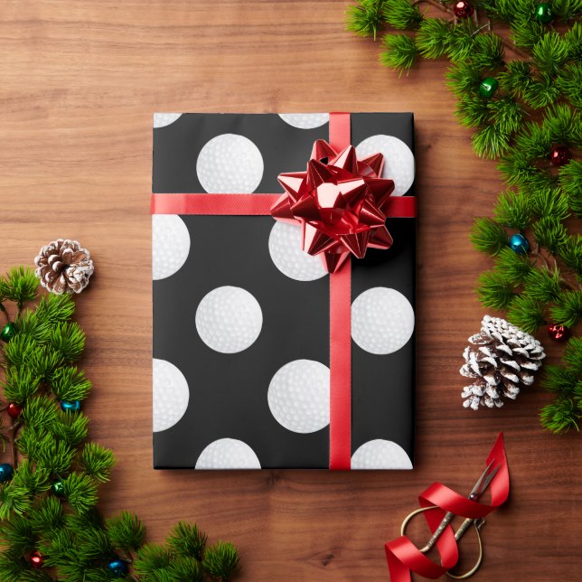 Regalo Papel de envolvimiento para el golf de Sleep (Regalo de vacaciones)