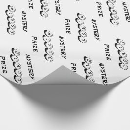 Regalo Papel de envolvimiento para el premio BINGO mister