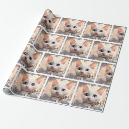 Regalo Papel de envolvimiento para gatos de alta calidad