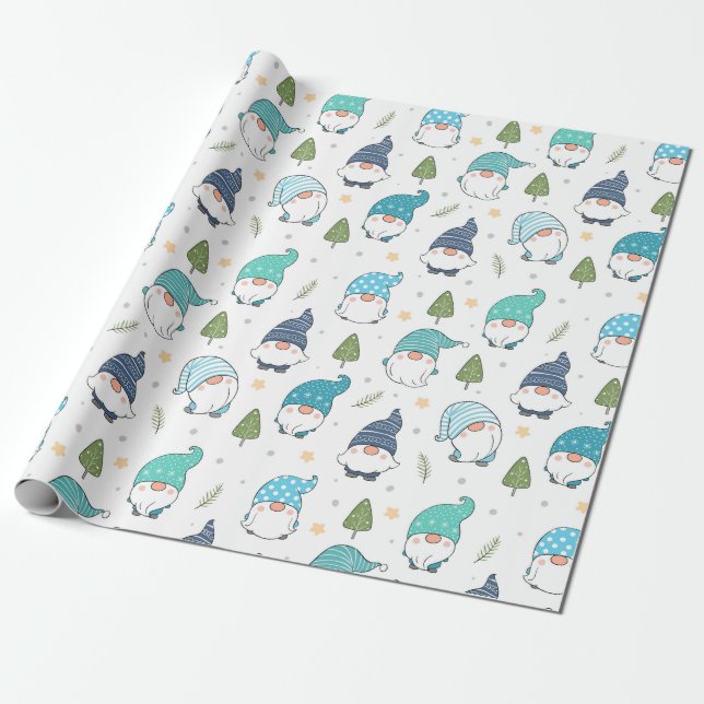 Regalo Papel de envolvimiento para los navidades (Desenrollado)
