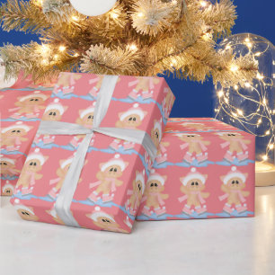 Regalo Papel de envolvimiento para patinaje sobre hielo d
