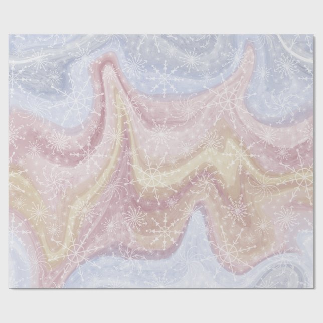 Regalo Papel de envolvimiento para vacaciones de boho mod (Superficie plana)