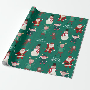 Regalo Papel de envolvimiento para vacaciones de fotograf