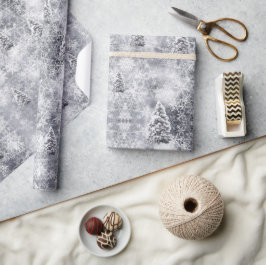Regalo Papel de envolvimiento para vacaciones de invierno