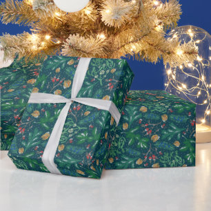 Regalo Papel de envolvimiento para vacaciones de invierno