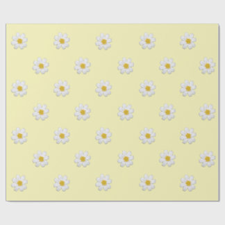 Regalo Papel de envolvimiento Pastel Daisy