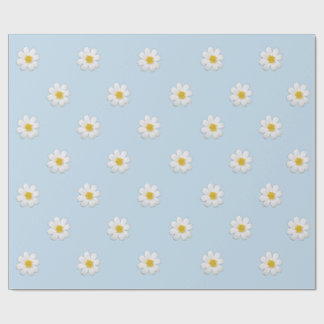 Regalo Papel de envolvimiento Pastel Daisy
