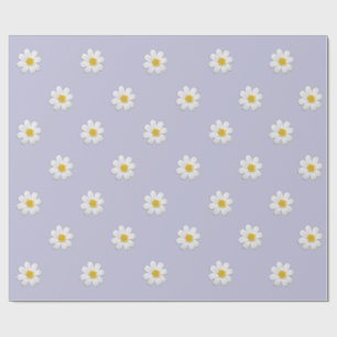 Regalo Papel de envolvimiento Pastel Daisy