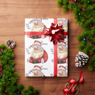 Regalo Papel de envolvimiento personalizado de Jolly Old