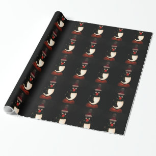 Regalo Papel de envolvimiento pingüino