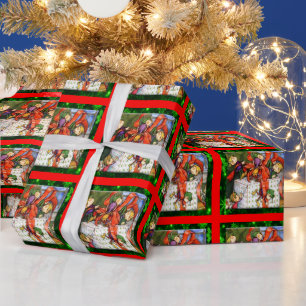 Regalo Papel de envolvimiento presente de los elfos de lo