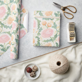Regalo Papel de envolvimiento Ranunculus radiante