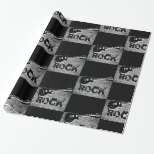 Regalo Papel de envolvimiento Rock Music