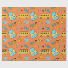 Regalo Papel de envolvimiento sin inconvenientes con moch