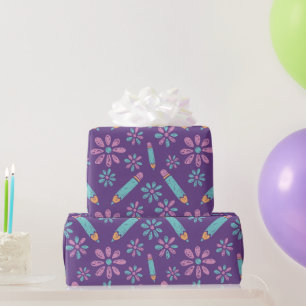 Regalo Papel de envolvimiento sin problemas en la escuela