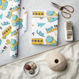 Regalo Papel de envolvimiento sin problemas en la escuela