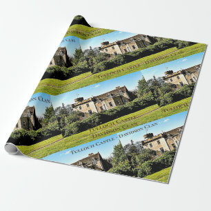 Regalo Papel de envolvimiento único del castillo de Tullo