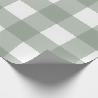 Regalo Papel de envolvimiento (verde/blanco)