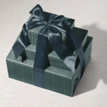Papel de envolvimiento verde de la franja de hoja
