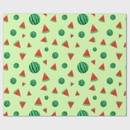 Regalo Papel de envolvimiento verde del patrón de la sand