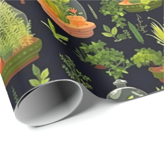 Regalo Papel de envolvimiento vibrante en el terrario