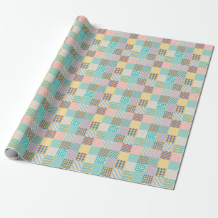 Regalo Papel de época: fondo textil sin costuras