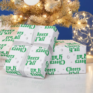 Regalo Papel de felicitación verde