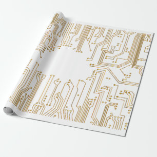 Regalo Papel de fondo del panel de circuitos
