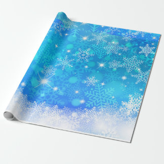 Regalo Papel de los Navidades de Snowflake
