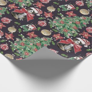 Regalo Papel de Navidades de perros pequeños