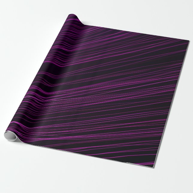 Regalo Papel de pantalla digital de luz morada y blanca (Desenrollado)