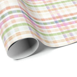 Regalo Papel de Plaid Rosa para Cualquier Ocasión