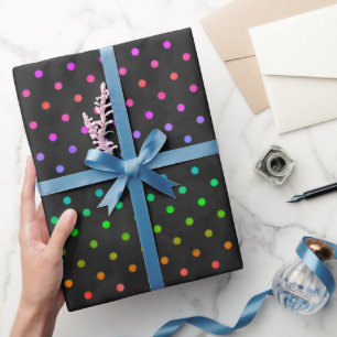 REGALO PAPEL DE RAINBOW DOTS WRAPPER