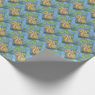 REGALO PAPEL DE RAPAS DE LA PLAZA DE LEPRECHAUN EN IRLAND