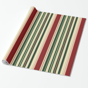 Regalo PAPEL DE RAPAS DE navidad Stripes-14-GIFT