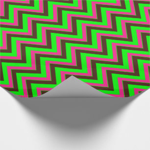 Regalo PAPEL DE RAPAS Pink-Neon-Brown-Coll-CHEVRON-15-GIF