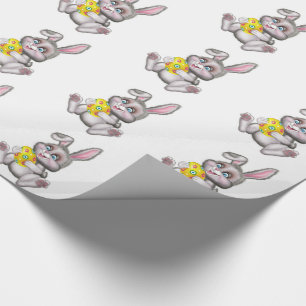 Regalo Papel de regalo/conejito de Pascua con el huevo