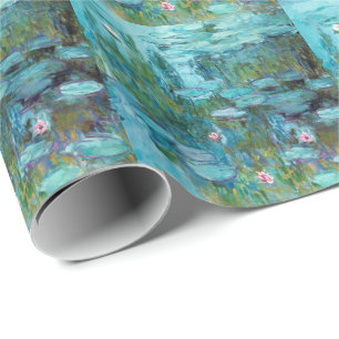 Regalo Papel de relleno Claude Monet Nympheas Water Lilis