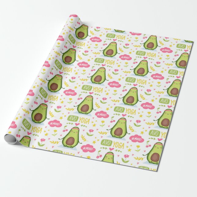 Regalo Papel de relleno de aguacate (Desenrollado)