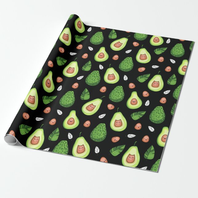 Regalo Papel de relleno de aguacate (Desenrollado)