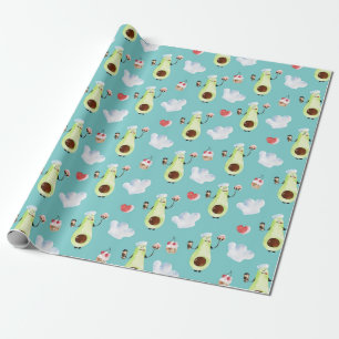 Regalo Papel de relleno de aguacate