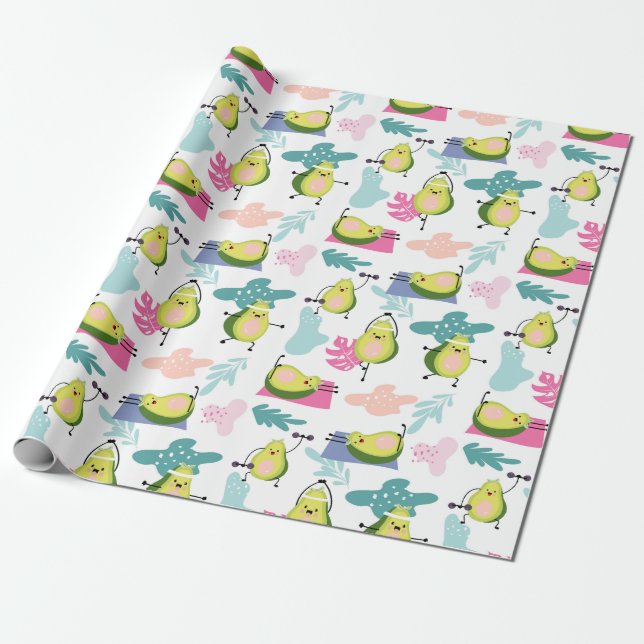 Regalo Papel de relleno de aguacate (Desenrollado)
