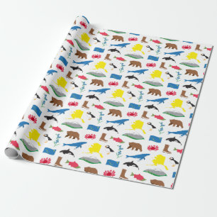 Regalo Papel de relleno de Alaska