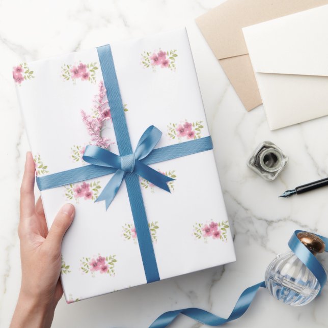 Regalo Papel de relleno de anémonas rosadas (Regalar)