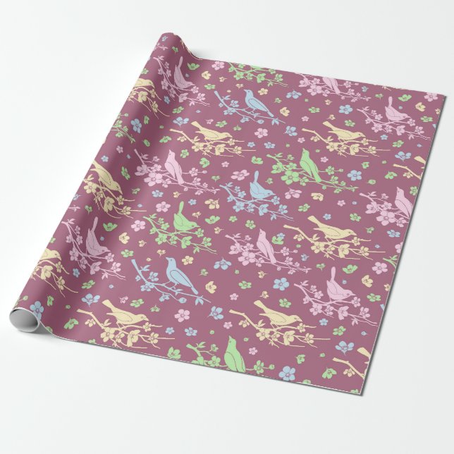 Regalo Papel de relleno de aves (Desenrollado)
