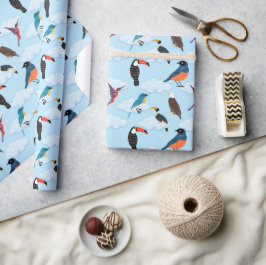 Regalo Papel de relleno de aves