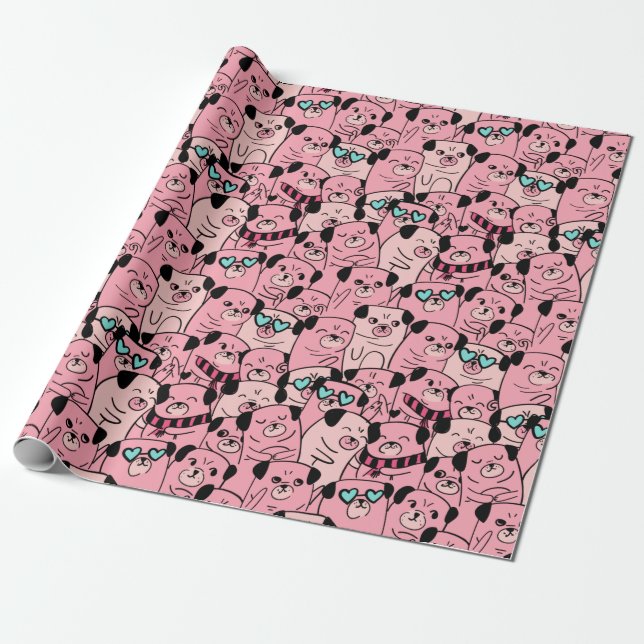 Regalo Papel de relleno de bichos (Desenrollado)